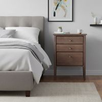 Velador 3 Cajón(es) Issey 37x70x49 cm