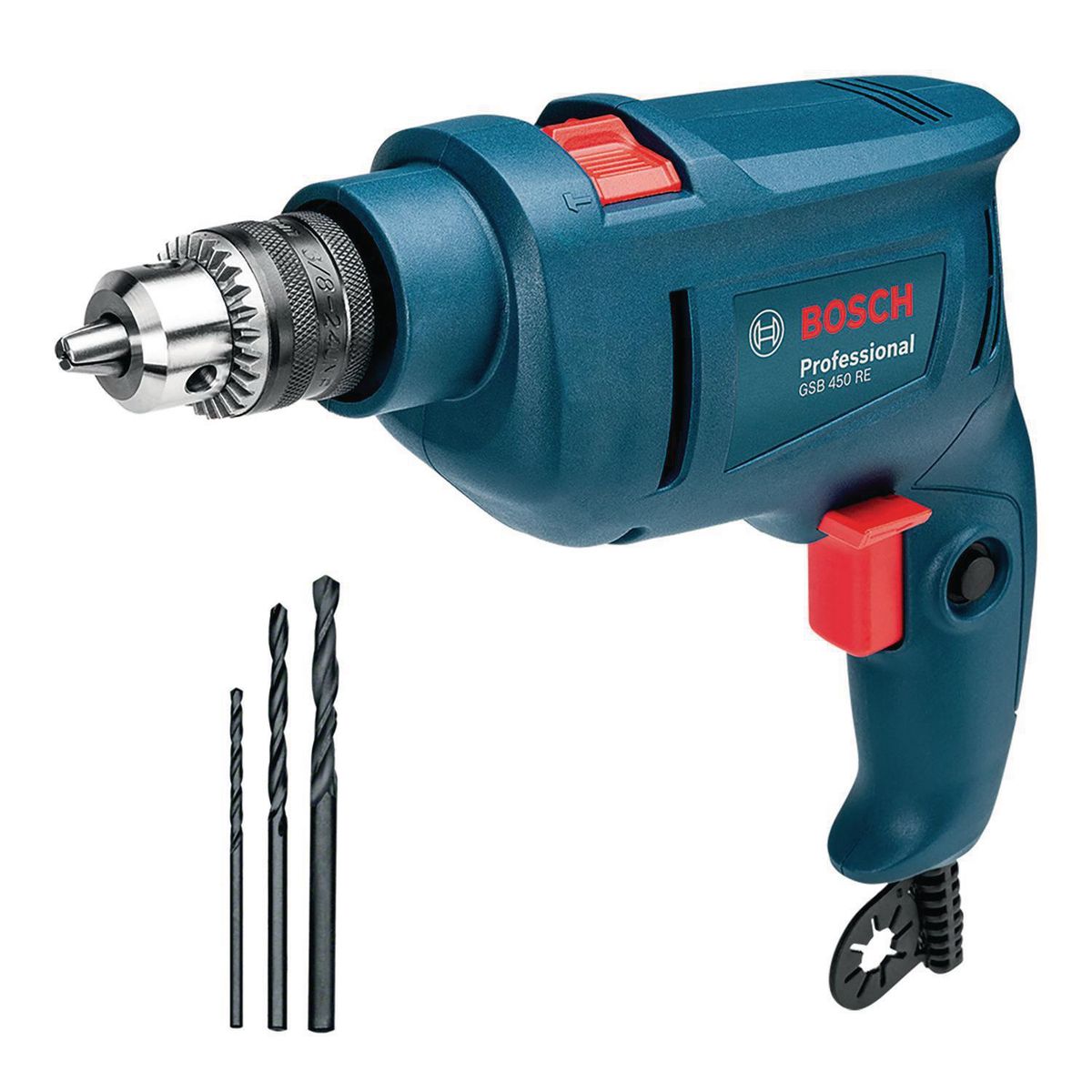 BOSCH - Taladro Percutor Eléctrico 10 mm 450 W 220 V