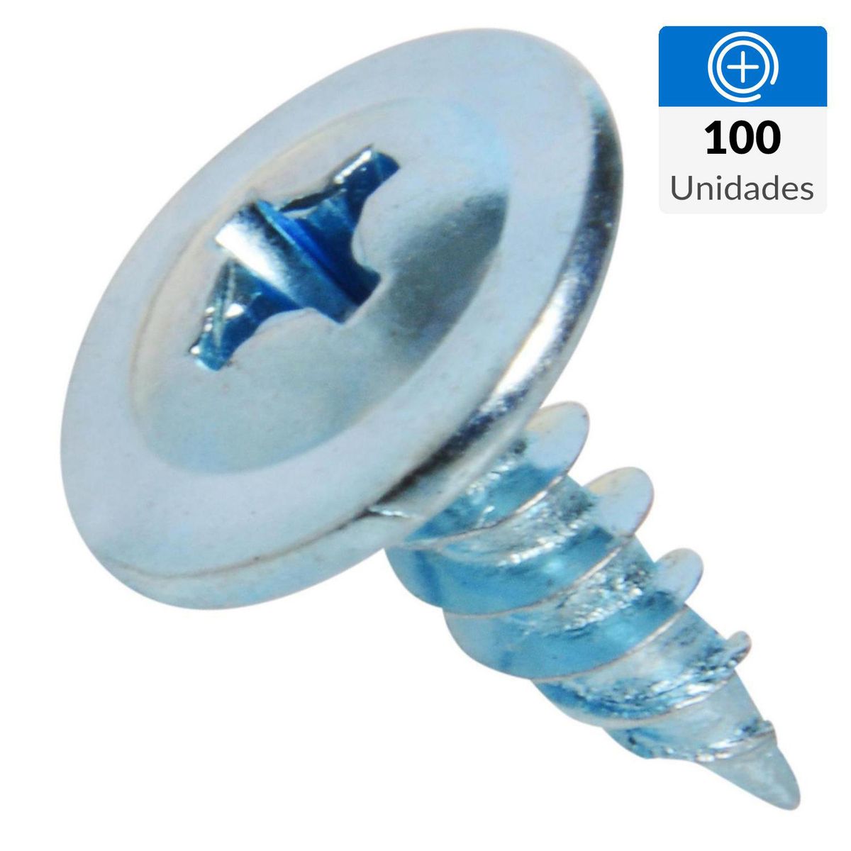 DIMAFI - Tornillo Autoperforante Madera 1/2 " 8 mm 100 unidad(es)