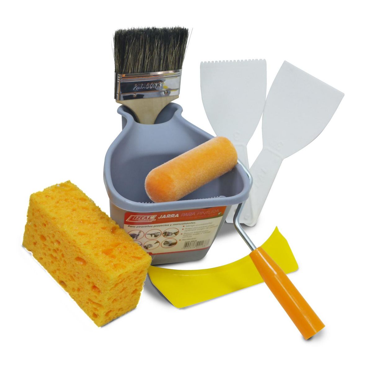 LIZCAL - Kit pintura 7 piezas