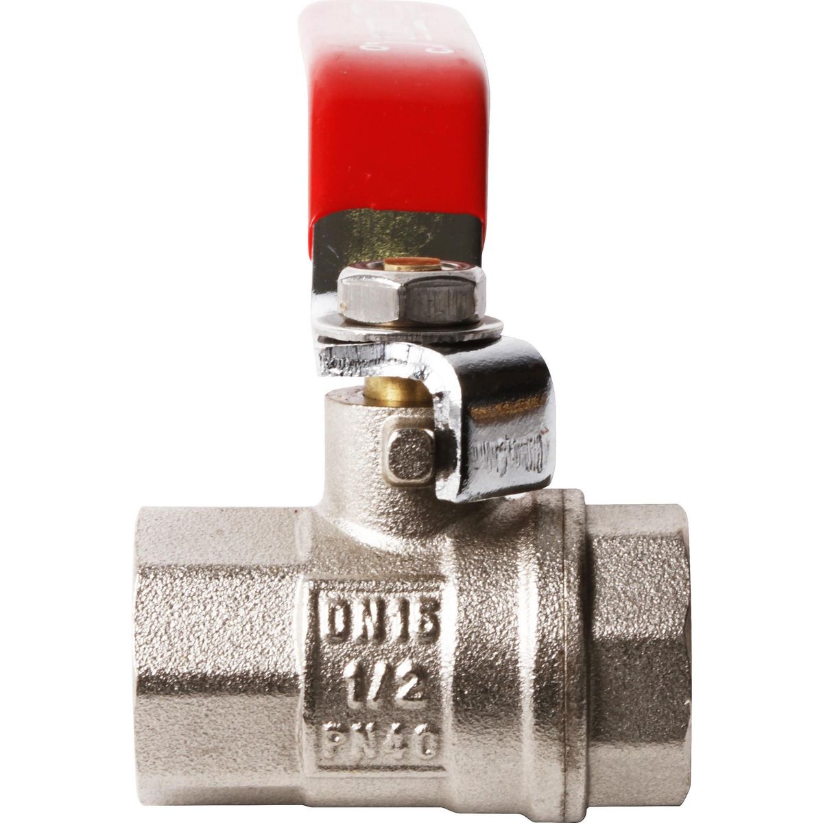 STRETTO - Válvula de paso 1/2" HI acero zincado