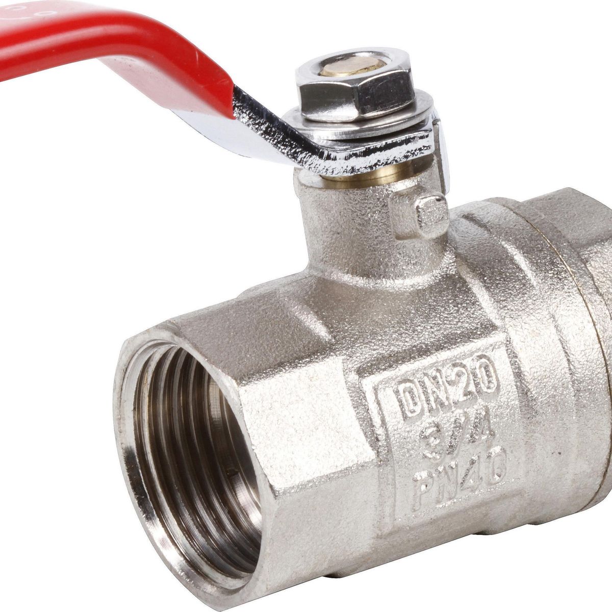 STRETTO - Válvula de paso 3/4" HI acero zincado