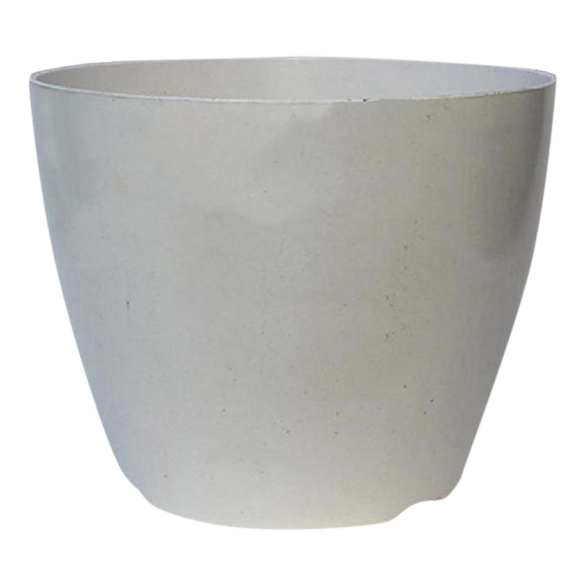 DECOGREEN - Set 4 Maceteros Biodegradables Actual 2 gris, 2 musgo