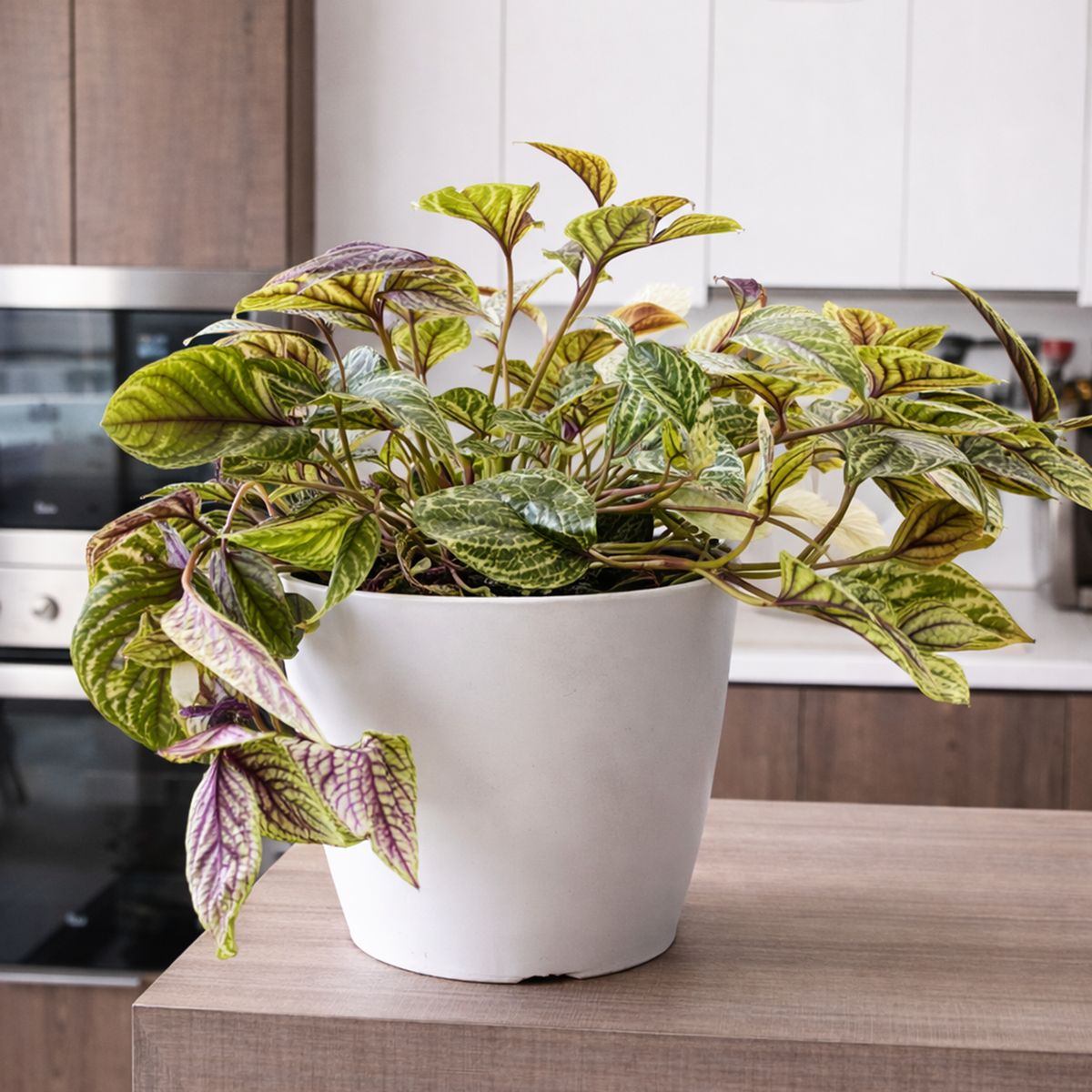 DECOGREEN - Set 4 Maceteros Biodegradables de Silicona 24x18 cm Terracota