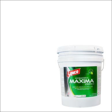 Esmalte al agua mate mxima zero blanco 4 galones