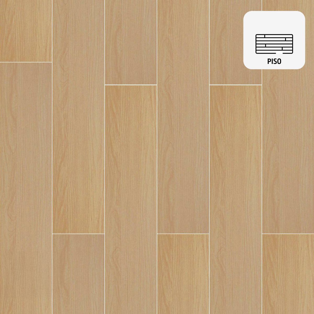 DIB - Piso Vinílico 2 mm 16x92 cm Happiness Roble 3.34 m2