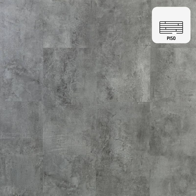 DIB - Piso Vinílico 2 mm 47x47 cm Serenity Cemento 5.01 m2