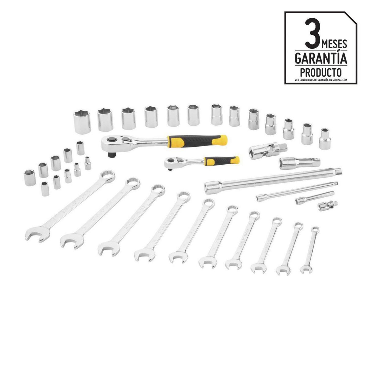 STANLEY - Set dados y llaves 41 piezas 1/4" - 1/2"