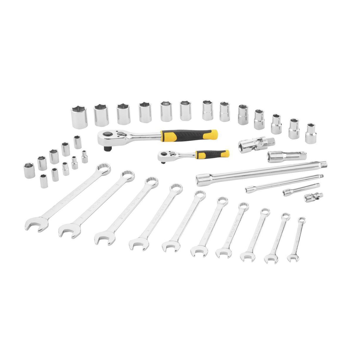 STANLEY - Set dados y llaves 41 piezas 1/4" - 1/2"