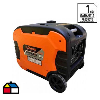 Generador elctrico a gasolina inverter 3600W