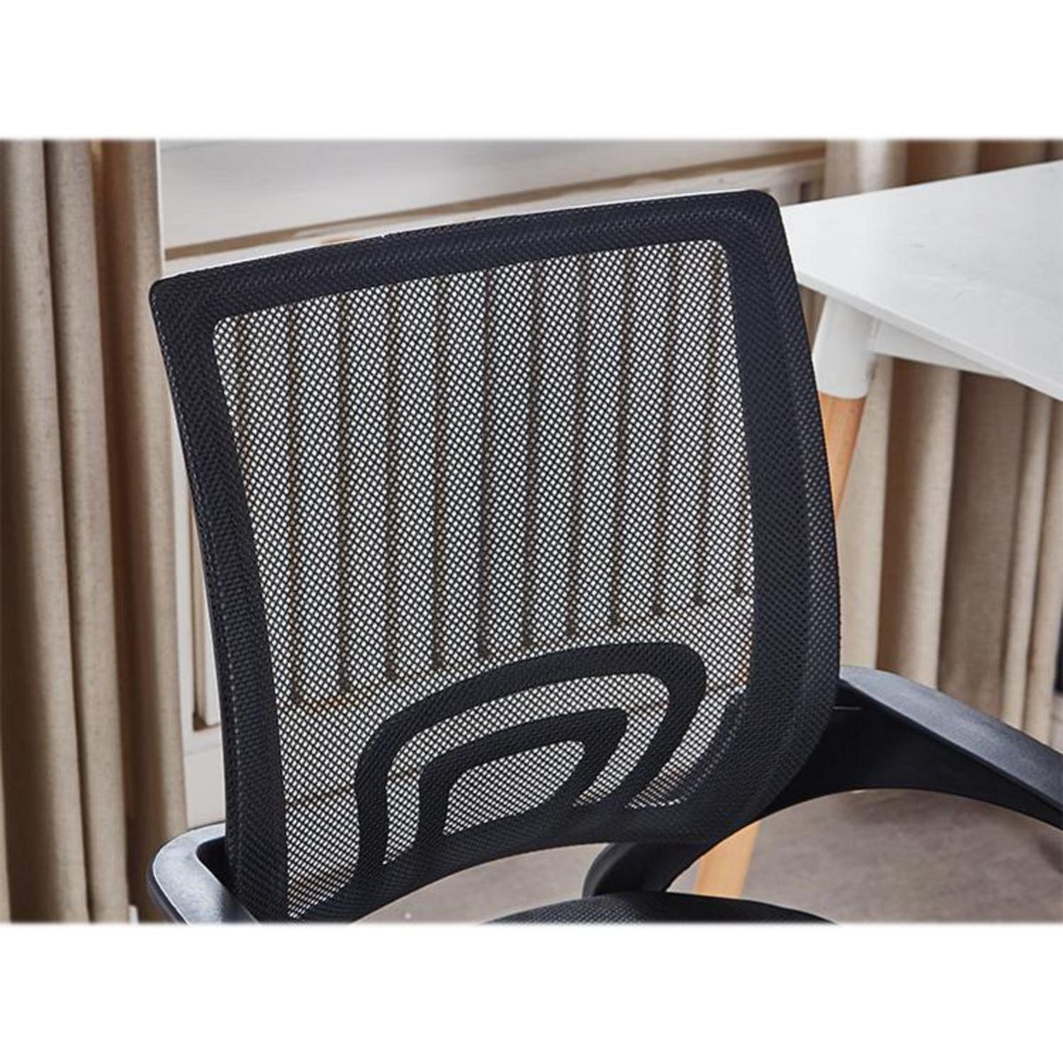 PORTAL CENTER - Silla Escritorio Ergonómica Negro