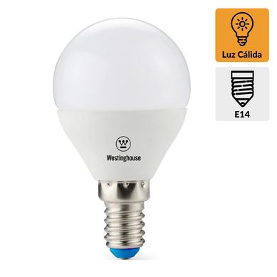 Ampolleta Led Mini Bola E14 4W Luz Clida