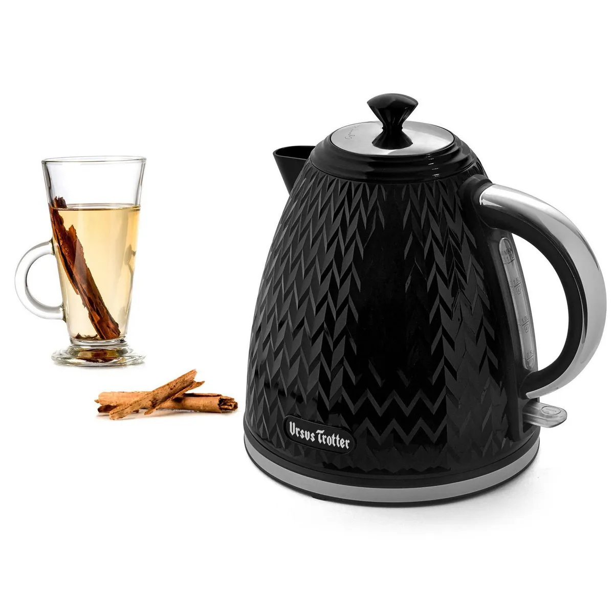 URSUS TROTTER - Hervidor eléctrico 1.7 litros negro