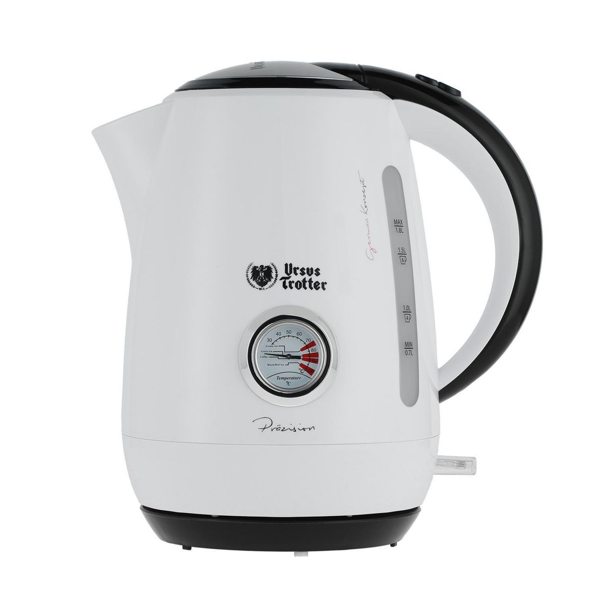 URSUS TROTTER - Hervidor eléctrico 1.8 litros blanco