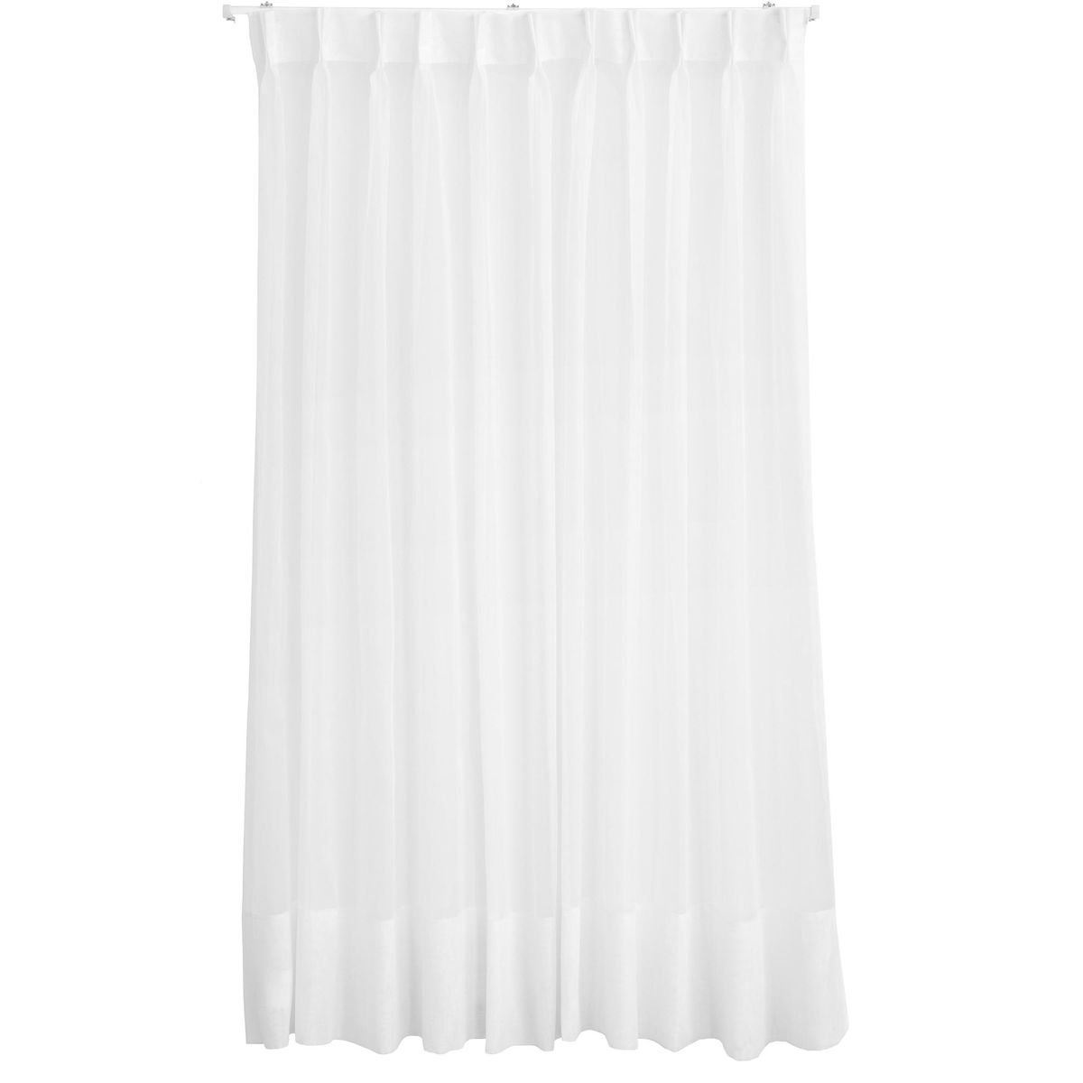 JUST HOME COLLECTION - Cortina Tela  con Riel Ancho 241a260cm Alto 401a450cm