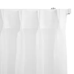 JUST HOME COLLECTION - Cortina Tela con Riel Ancho 261a320cm Alto 100a200cm