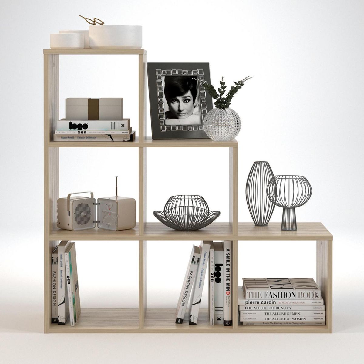 SILCOSIL - Estante Melamina 3 Nivel(es) 91x98x29.5 cm Madera