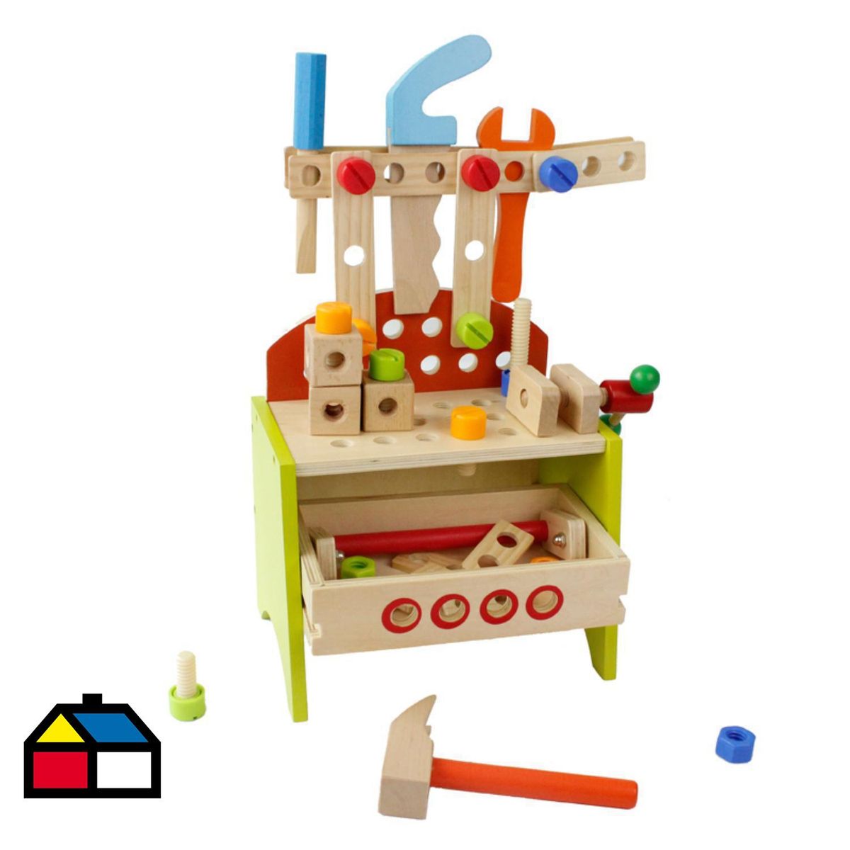 KIDSCOOL - Set didáctico de herramientas en madera