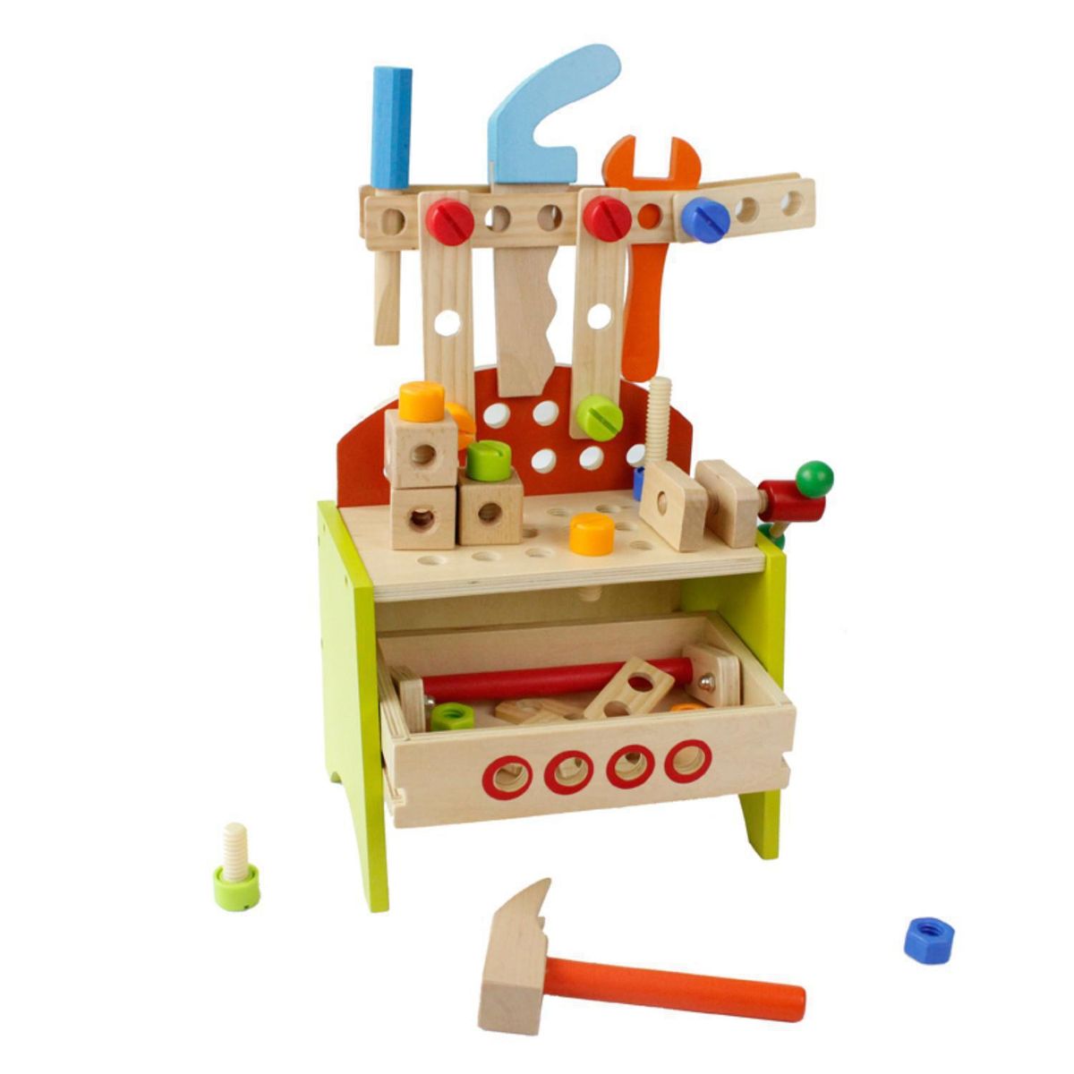 KIDSCOOL - Set didáctico de herramientas en madera
