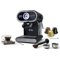 Cafetera Espresso Automática y de Cápsula 1 l 1050 W Negro