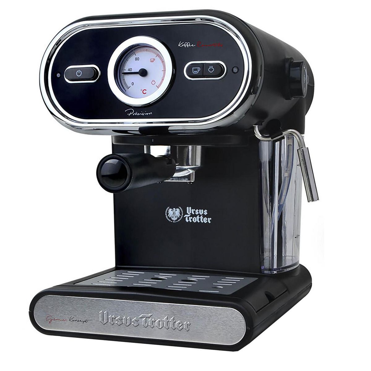 URSUS TROTTER - Cafetera Espresso Automática y de Cápsula 1 l 1050 W Negro
