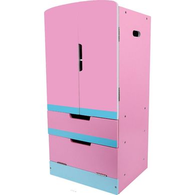 Refrigerador didctico madera Side by side