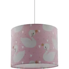 CONCEPT - Lámpara Colgante Cisne Corona Metal Multicolor 25 cm