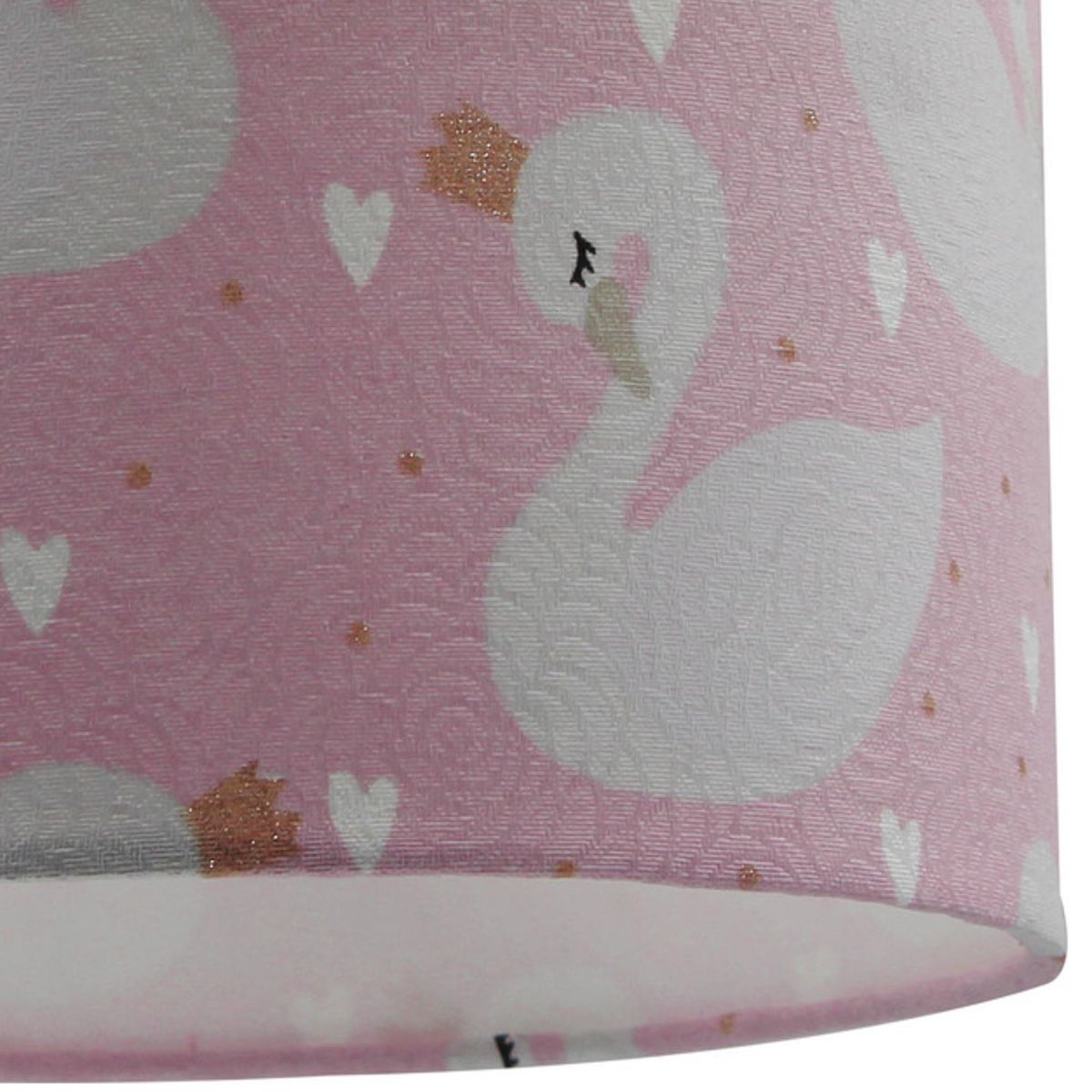 CONCEPT - Lámpara Colgante Cisne Corona Metal Multicolor