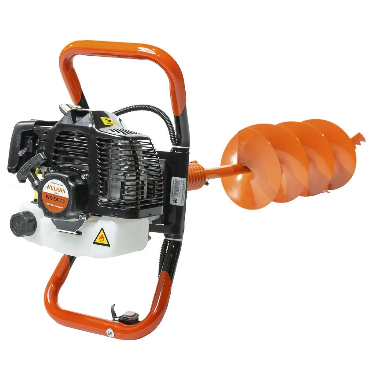 WULKAN OGNIA - Ahoyador 60cc + 3 Brocas 100, 150, 200 mm