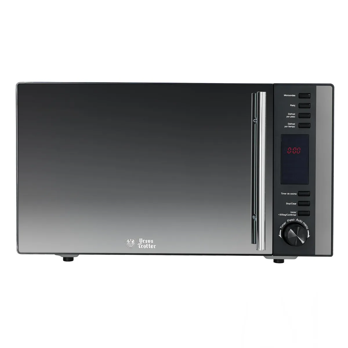 URSUS TROTTER - Microondas Digital 25 Litros Plateado UT-25Kromm