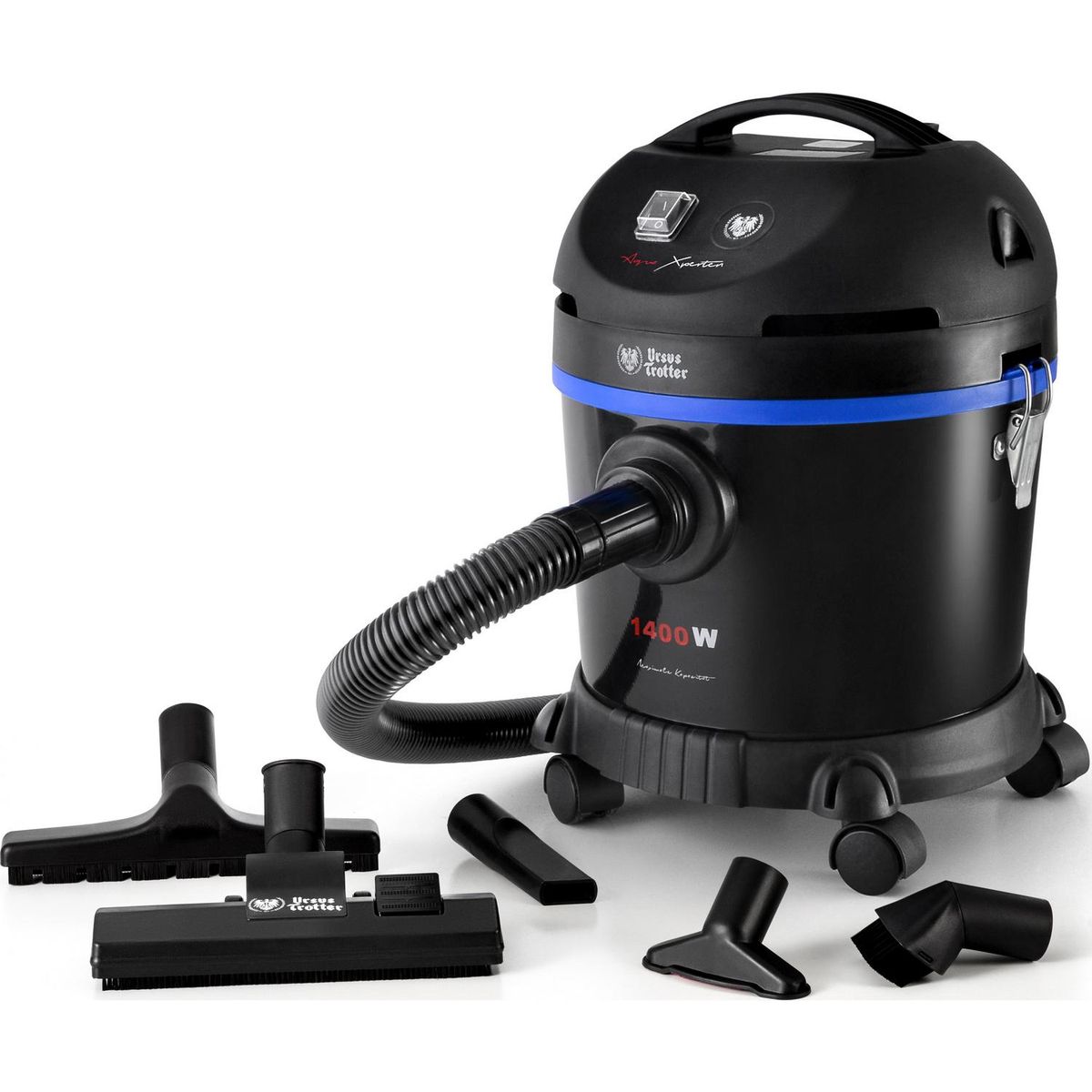 URSUS TROTTER - Aspiradora de Tambor Wet Dry 1450 W 16 Litros UT-Panzer1416