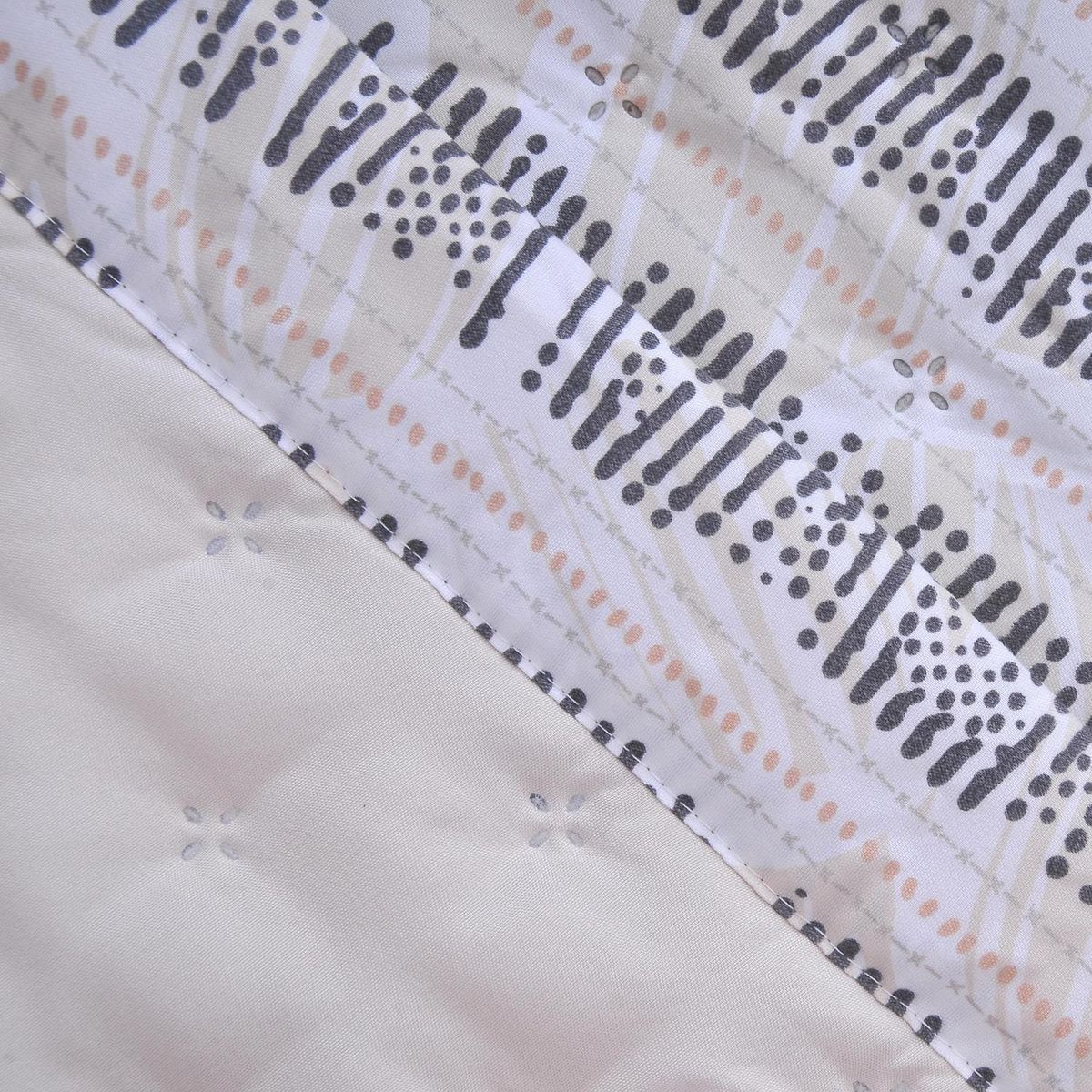 SOHOME - Cubrecama Quilt 2 plazas Ghana Multicolor