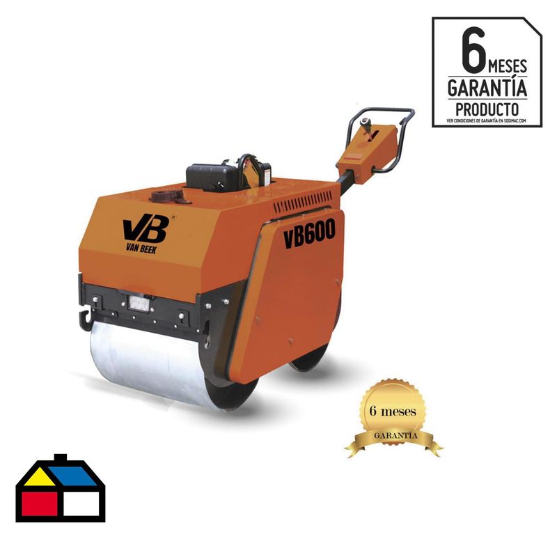 VAN BEEK - Rodillo de Camino 6 HP Diesel