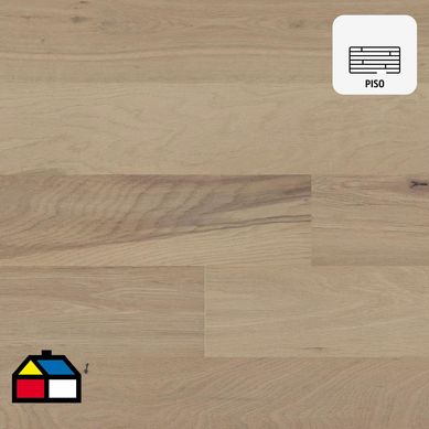 Piso Ingenieria 9 mm Oak Bali Caf Claro 12,5x122 cm 3 m2
