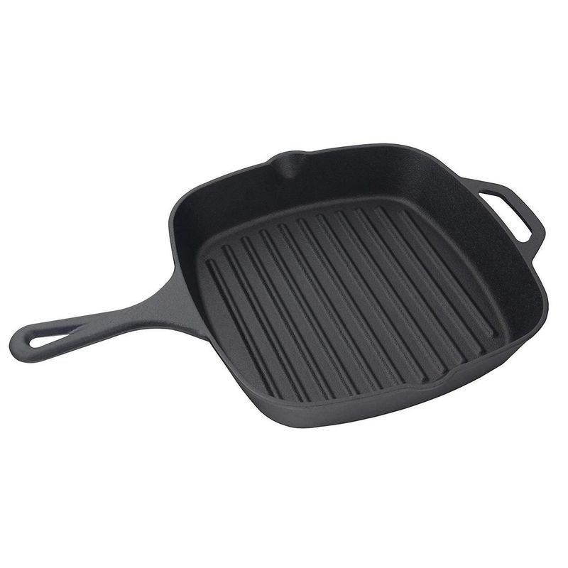 JIM BEAM - Plancha Cuadrada  Fierro Negro