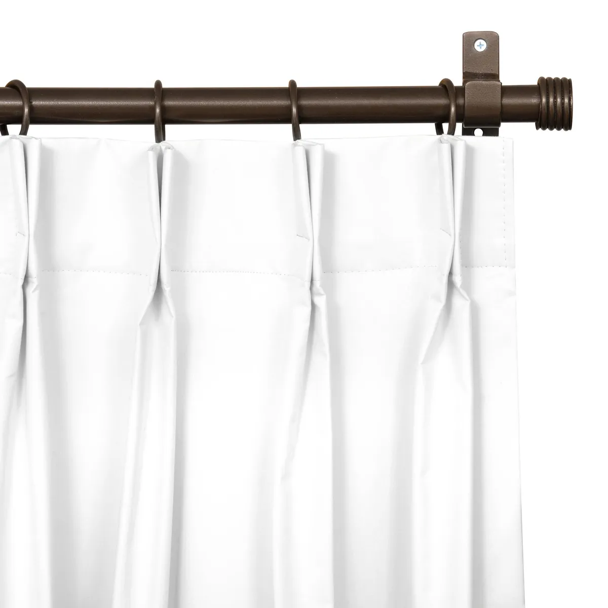 JUST HOME COLLECTION - Cortina Tela Bout Blanco Ancho 251a300 cm alto 75 a240 cm