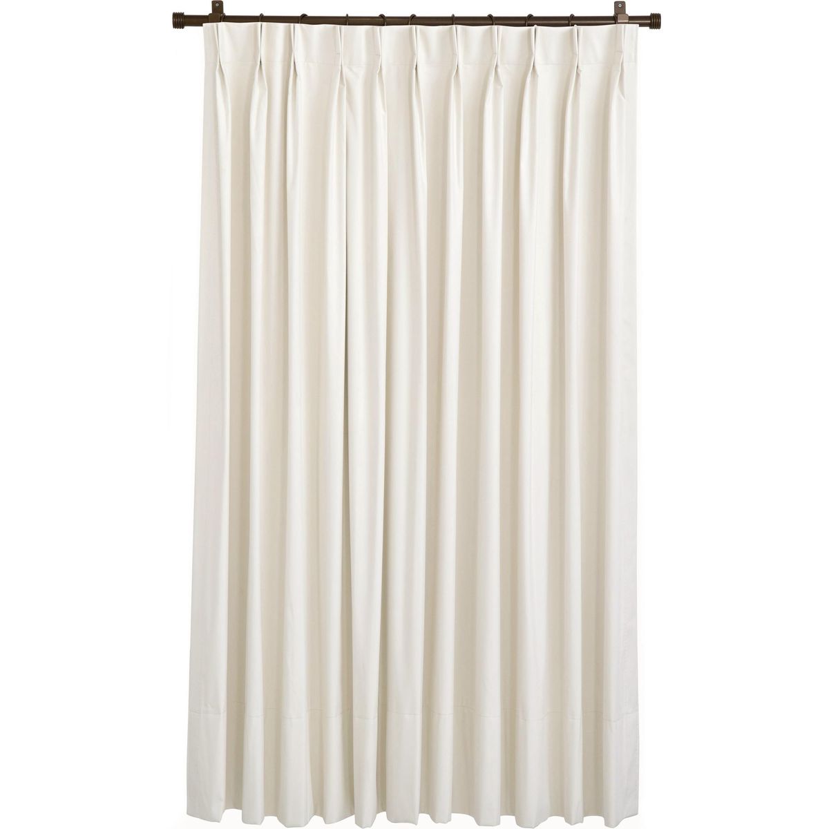 JUST HOME COLLECTION - Cortina Tela Blackout Crudo Ancho 251a300 cm alto 75 a240 cm