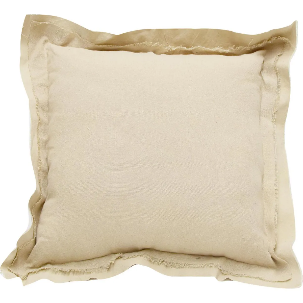 ATMOSPHERA HOME - Cojín stone wash beige 60x60 cm