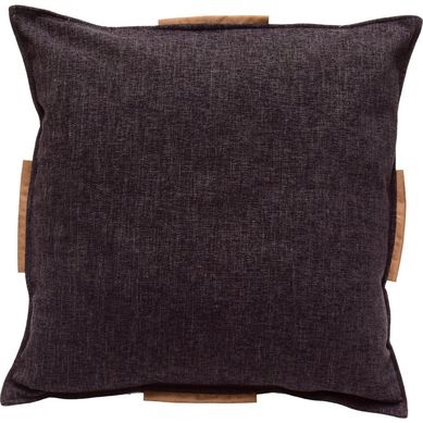 Cojn Bruno chocolate cuero 60x60 cm