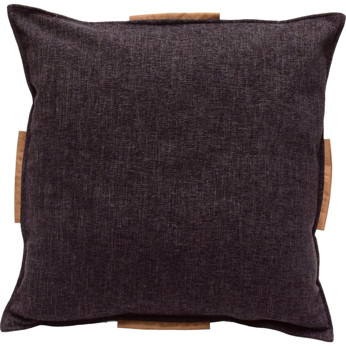 ATMOSPHERA HOME - Cojín Bruno chocolate cuero 60x60 cm