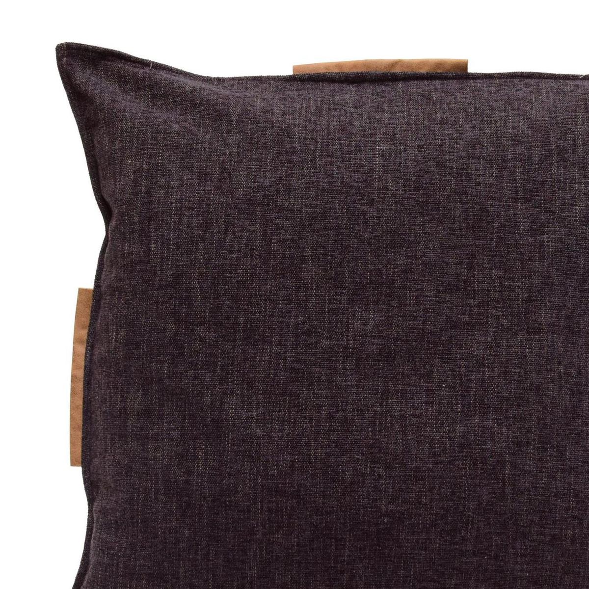 ATMOSPHERA HOME - Cojín Bruno chocolate cuero 60x60 cm