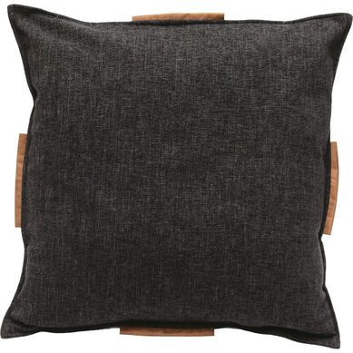 Cojn Bruno marengo cuero 60x60 cm