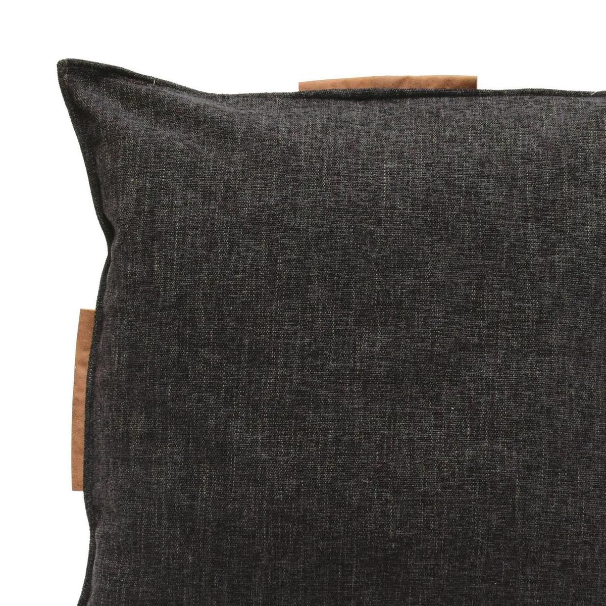 ATMOSPHERA HOME - Cojín Bruno marengo cuero 60x60 cm