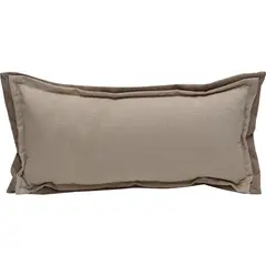 ATMOSPHERA HOME - Cojín Juana crudo beige 65x30 cm