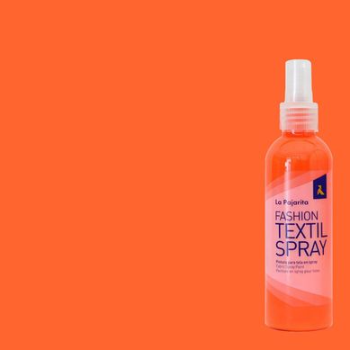 Pintura para tela 100 ml fluor orange