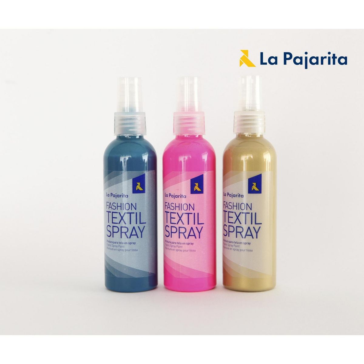 PINTURAS LA PAJARITA - Pintura para Tela Azul Blue Jeans 0.1 l