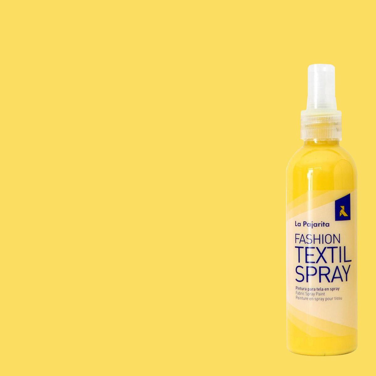 PINTURAS LA PAJARITA - Pintura para Tela Amarillo Lemon 0.1 l