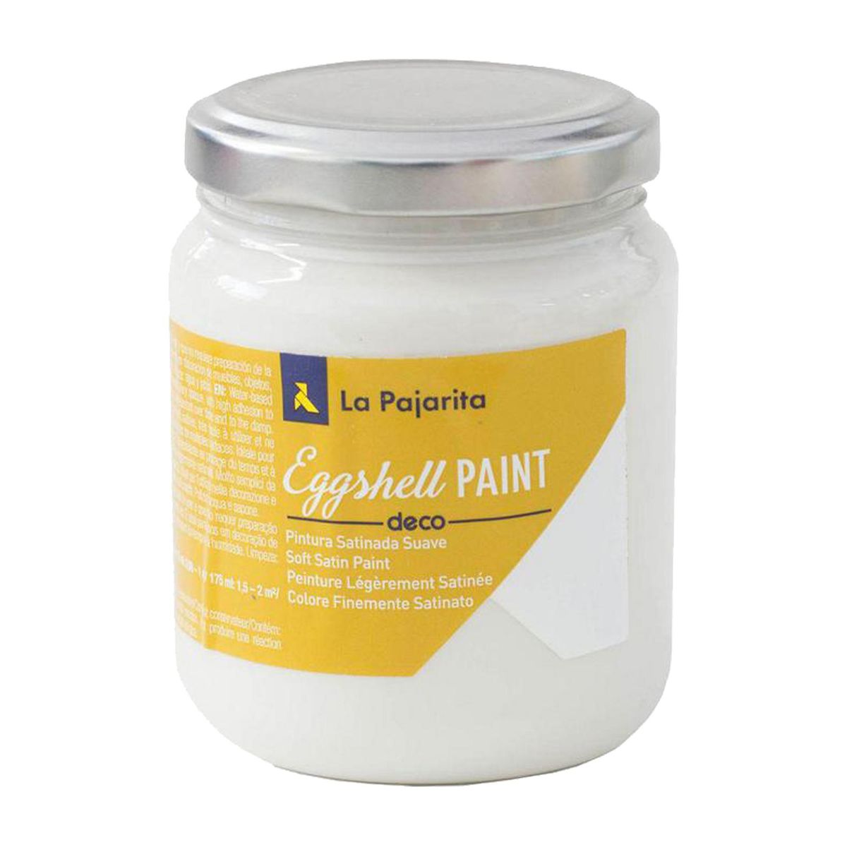 PINTURAS LA PAJARITA - Pintura Acrílica Blanco Magnolia 0.175 l
