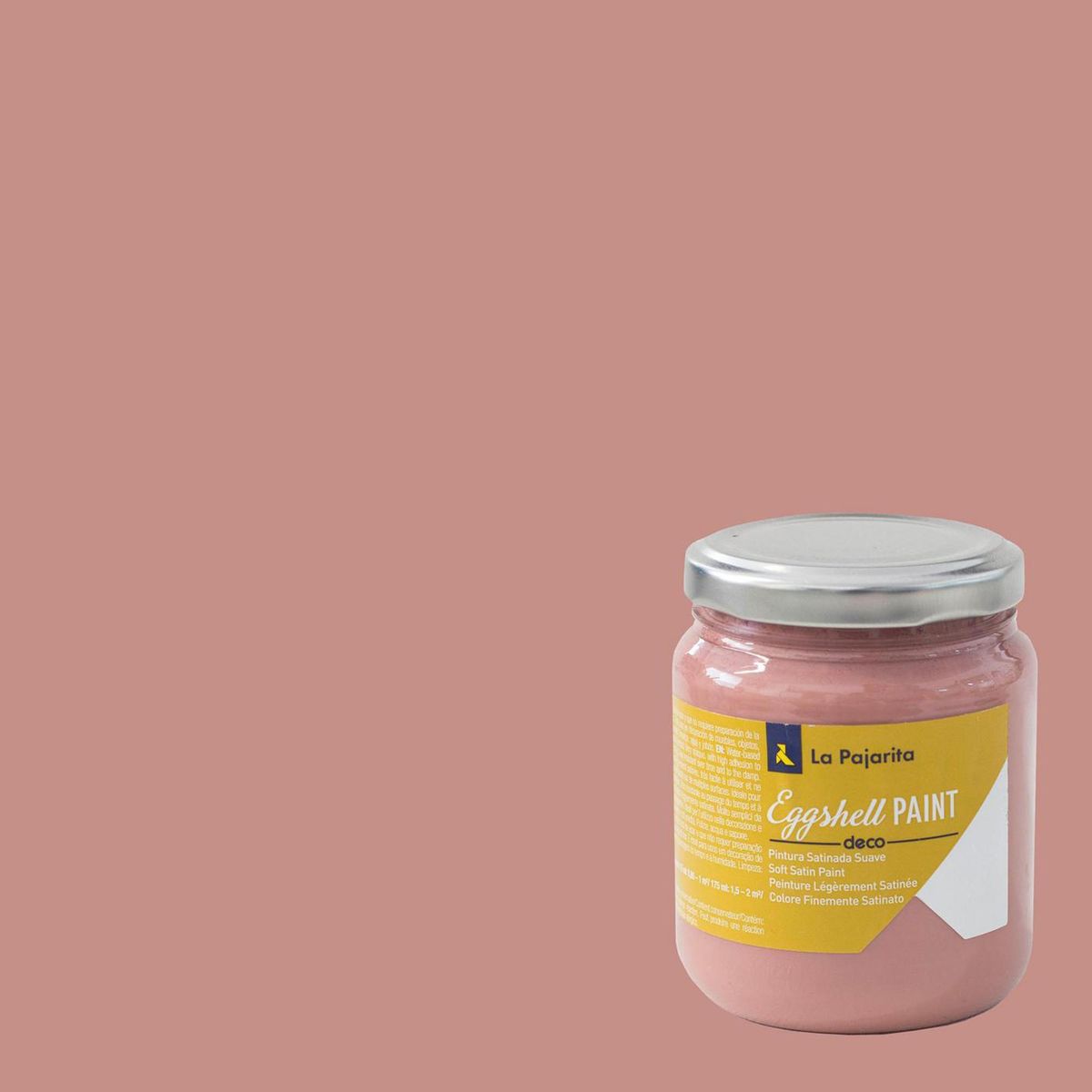 PINTURAS LA PAJARITA - Pintura acrilica 175 ml rose brulee