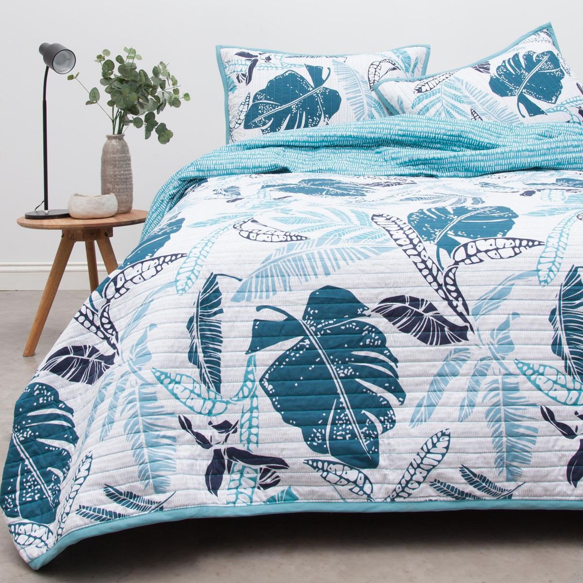 ELEMENT & CO - Cubrecama Quilt 2 plazas Jungle Multicolor